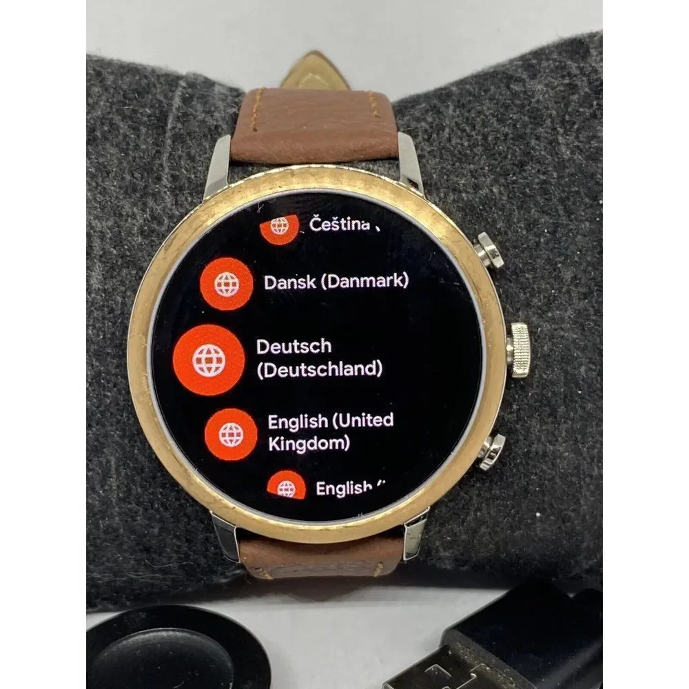 Fossil Gen 4 Authentic Digital Dial Smart Watch Custom Band FTW6016 LT345